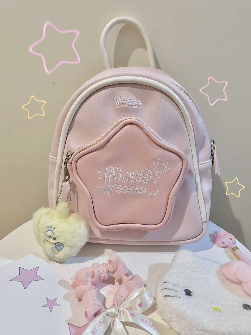 Five-pointed Star Backpack Cute Commuter Travel