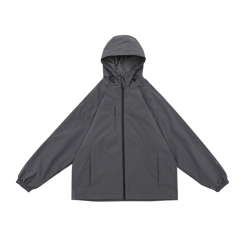 Men's And Women's Fashion Simple Outdoor Sports Shell Jacket