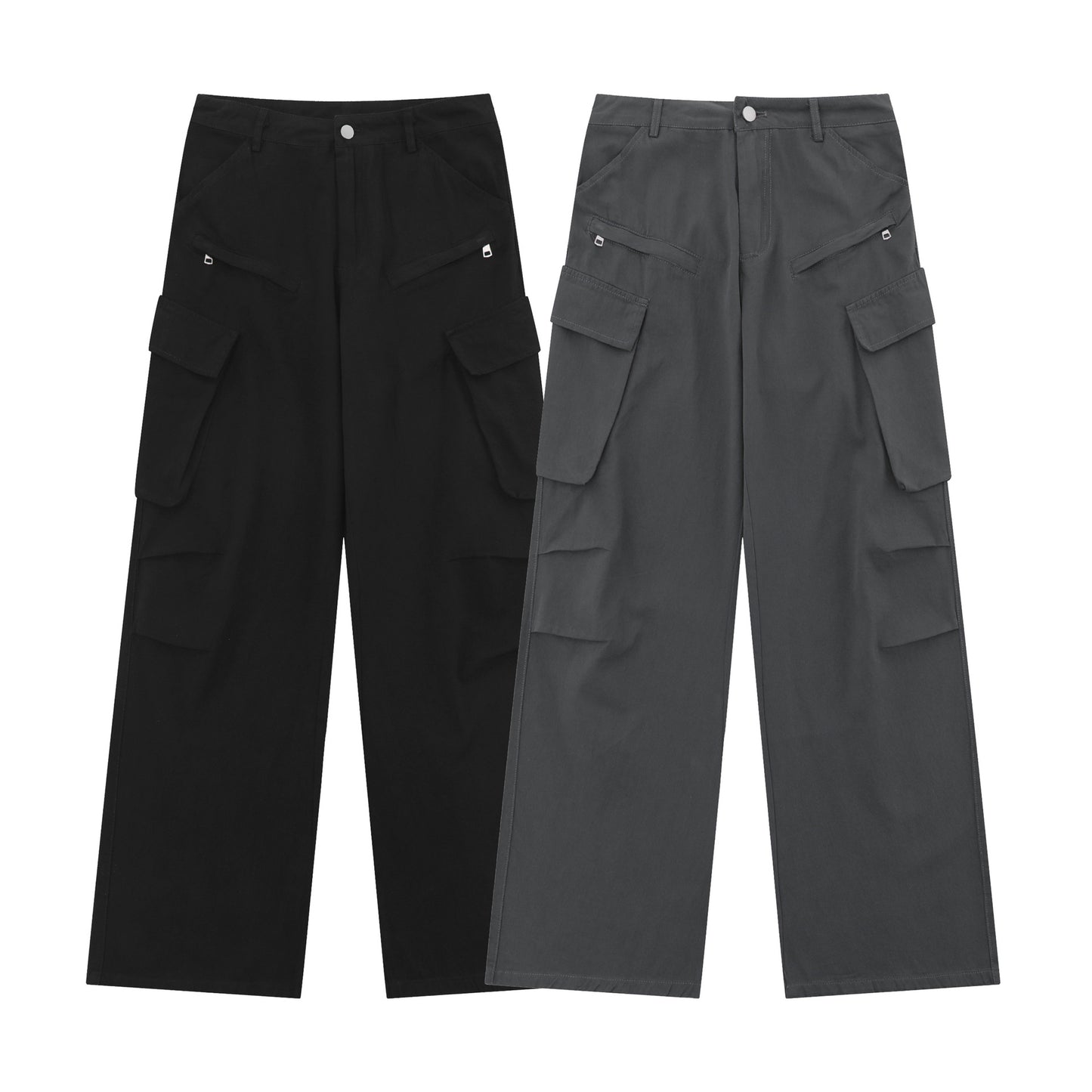 Overalls Women's Non-ironing Loose Slimming Wide-leg Pants