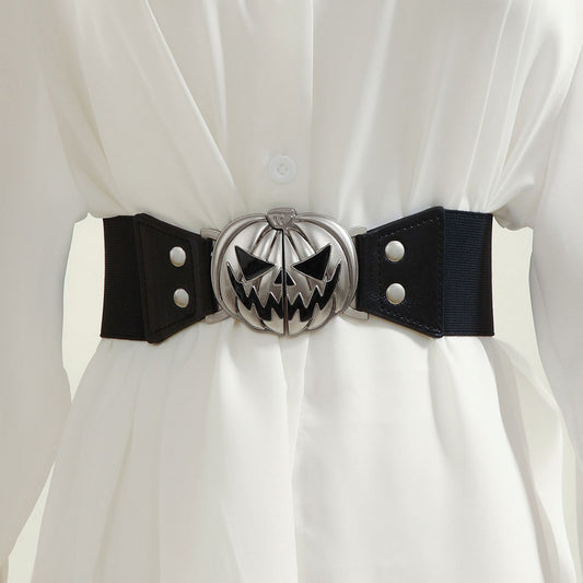 Fashionable, Versatile Pumpkin-head Alloy Buckle Belt