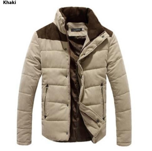 Thickened Men's Cotton Clothing Casual Jacket