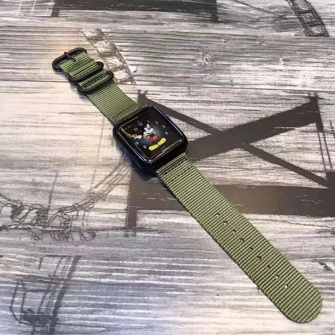 Watch Nylon Three-buckle Strap
