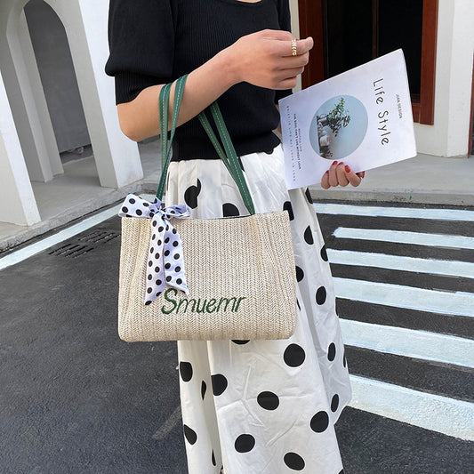 Korean Style Simple Shoulder Bag Trendy Fashion
