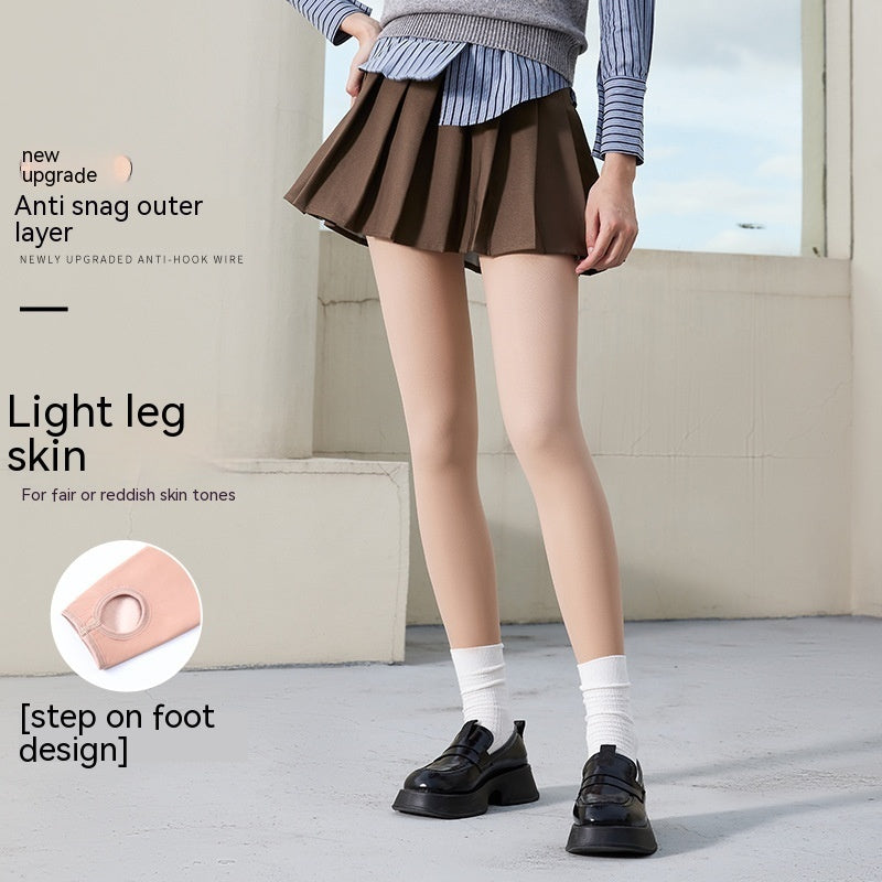 Women's Fashion Simple Velvet Thickened Base Pantyhose