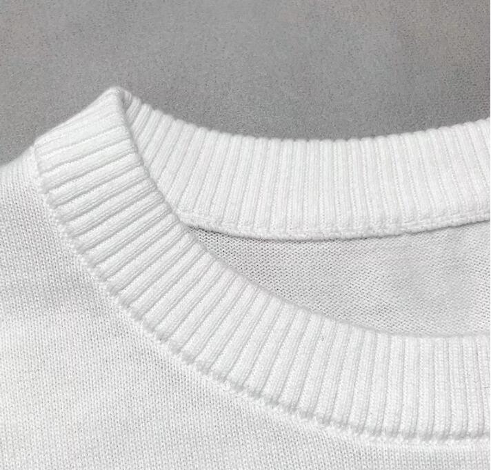 Contrast Stitching Men's Trend Knit Sweater