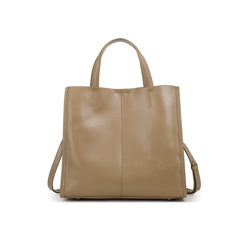 Retro Satchel Large Capacity Women's Tote
