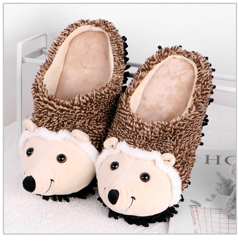 Warm And Cute Package Root Cotton Slippers