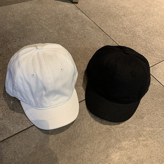 Men's And Women's Retro Casual Solid Colour Duck Tongue Hat