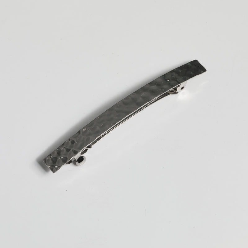 Japanese And Korean Fashion New Concave-convex Style Metal Spring Clip