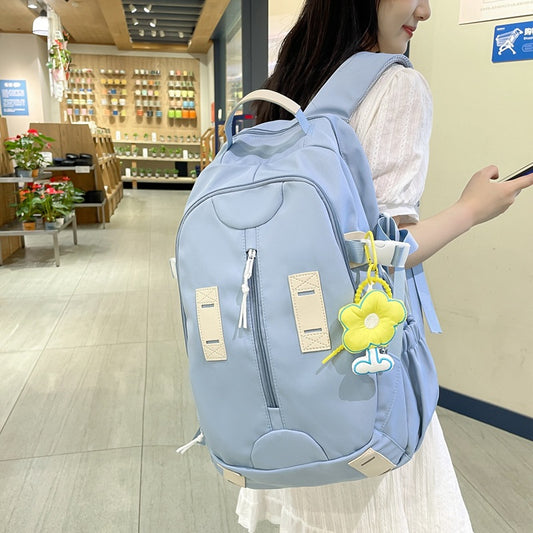 Women's Fashion Simple Large Capacity Backpack
