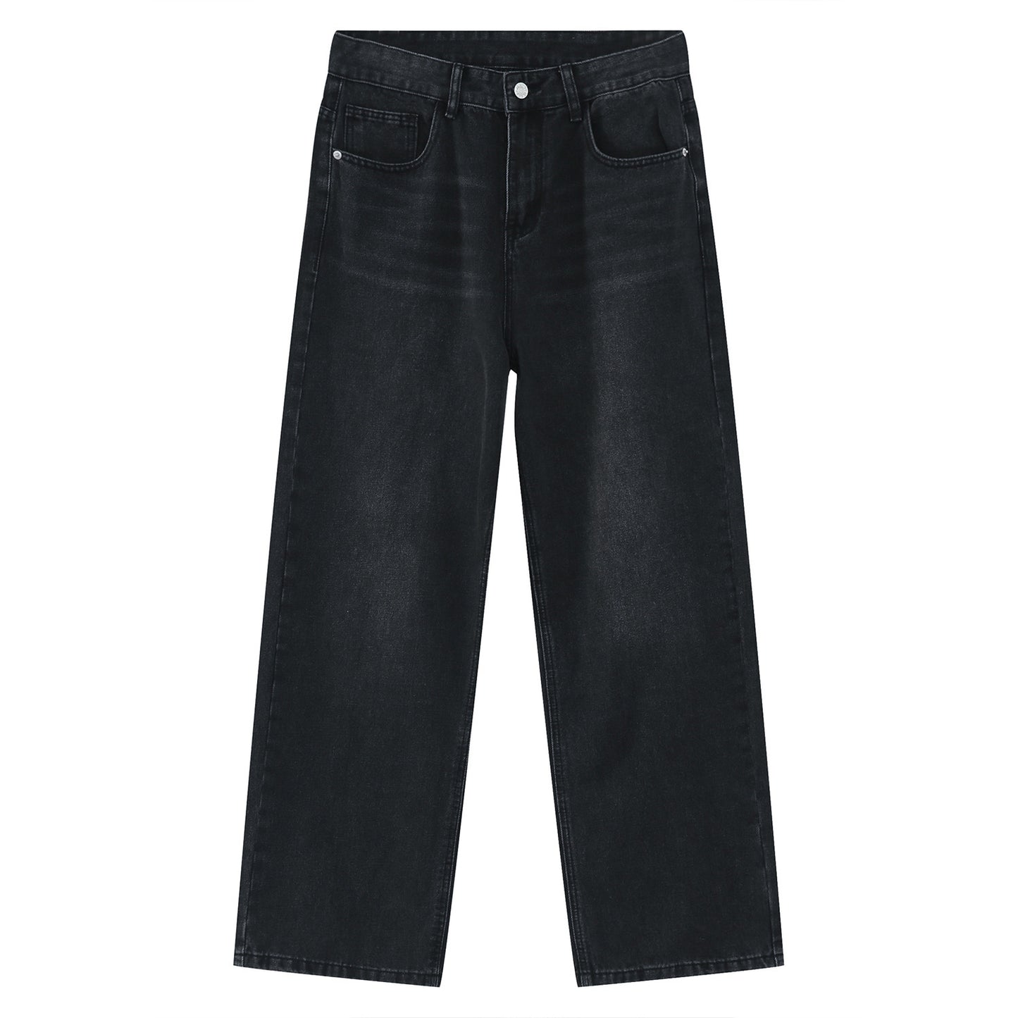 Retro Colored Series Wide Leg Pants Straight Loose Women