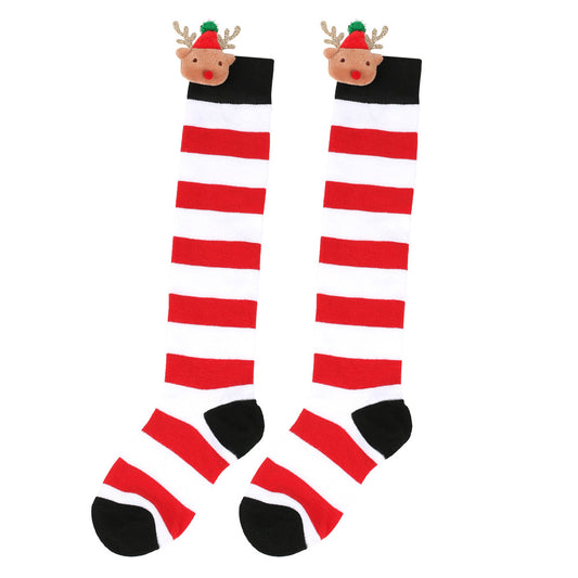 Children Christmas Stockings David's Deer Doll Medium And Large Children