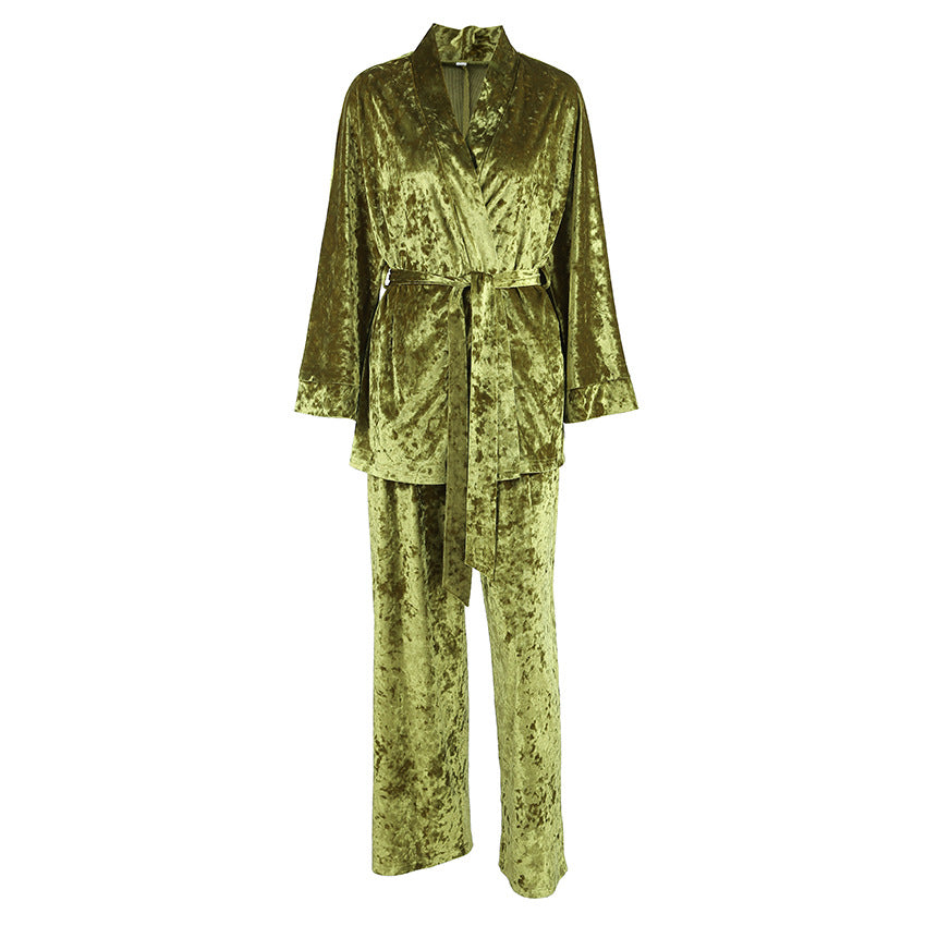 Cozy And Warm BRICS Fleece Womens Pajama Set