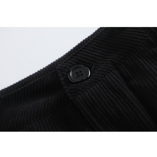 Corduroy A-line Mid-length Cake Skirt