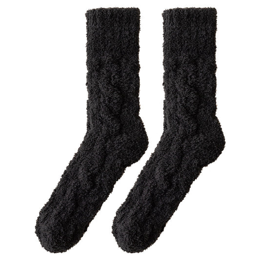 Coral Fleece Socks Women's Autumn And Winter Thickened