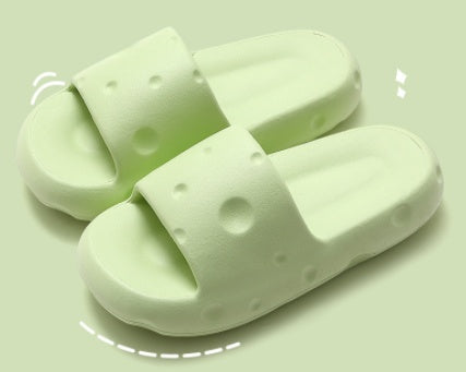 Home Fashion Bathroom Non-slip Breathable Slippers