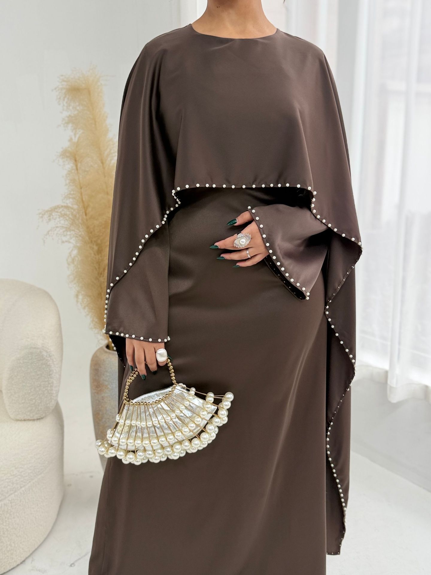 Luxurious Embroidered Gown The Jewel Of The Middle East