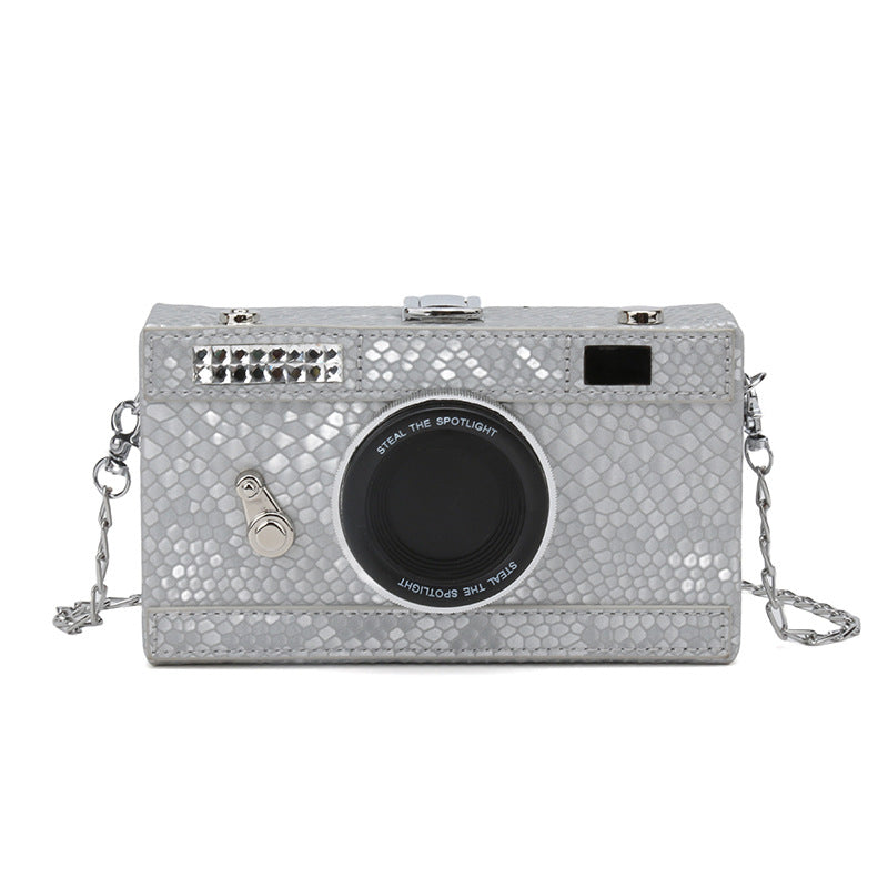 Women's New Stylish Single Shoulder Bag With Personality Chain