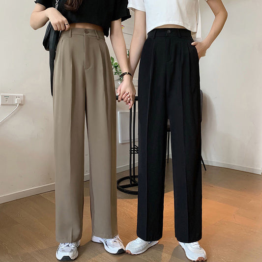 New High-grade Summer Straight Casual Suit Pants For Women