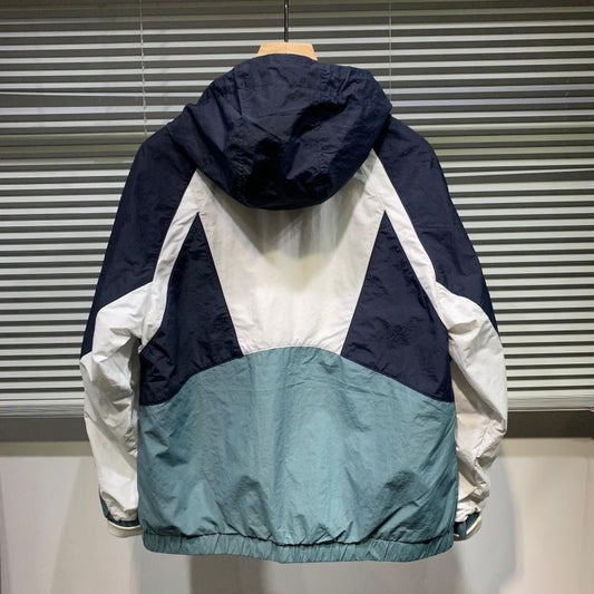 Men's Stitching Color Matching Thin Jacket