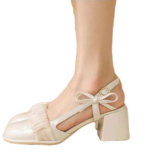 Women's Niche Fairy Style French High Heels