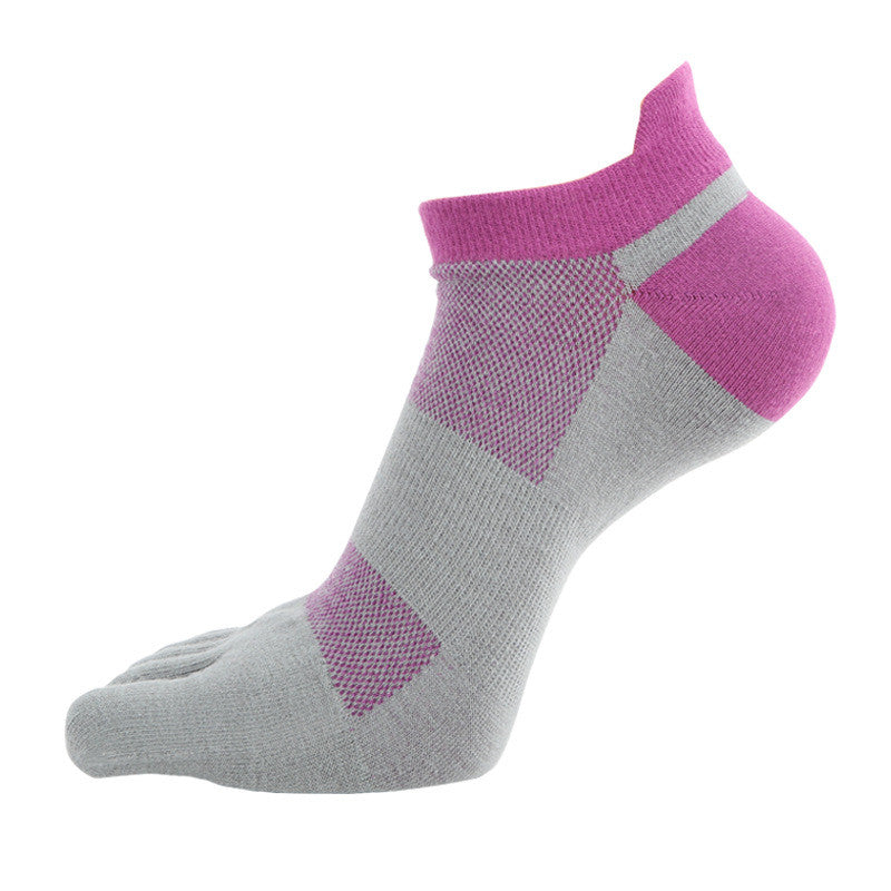Coolmax Material Mountaineering Sports Socks Breathable Running Five-finger Socks