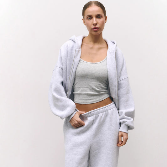 Classic Solid-Color Sweater Womens FallWinter Waist-Cinching Outerwear Set