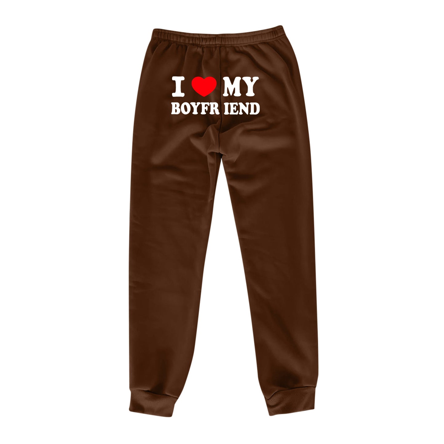 Casual Solid Color Running Track Pants