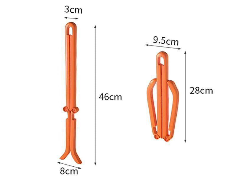 Foldable Clip-on Boot Support Deodorant And Anti-wrinkle Shoes