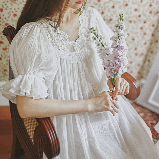 Sweet And Ethereal European Court-style Nightgown For Princesses