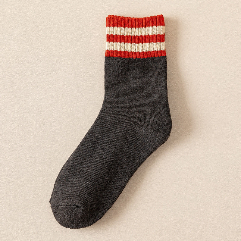 Women's New Cotton Breathable Sweat Absorbing Long Socks