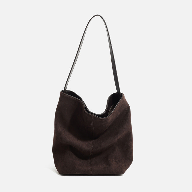 Womens Retro High-Capacity Bag For FallWinter