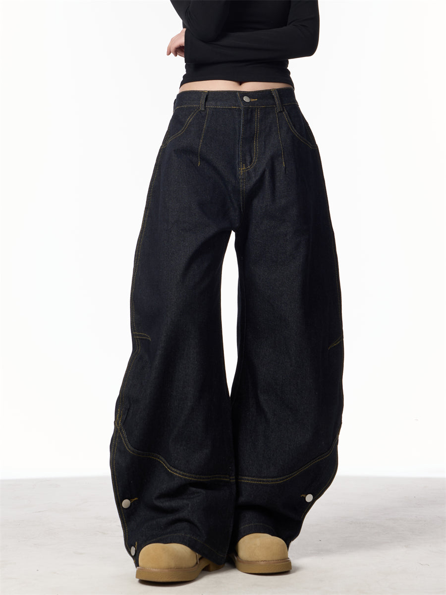 Spring New Retro Wide-leg Pants
