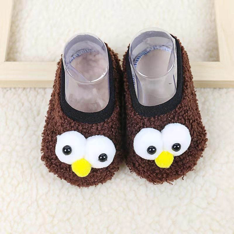 Thickened Baby Shoes And Socks Cover Soft Bottom Indoor