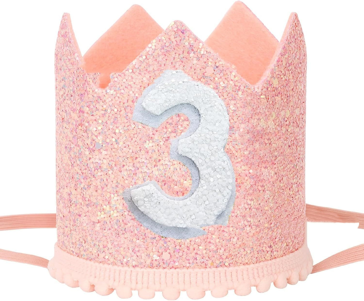Decorative Rose Gold Half-year-old Crown Party Decorative Hat