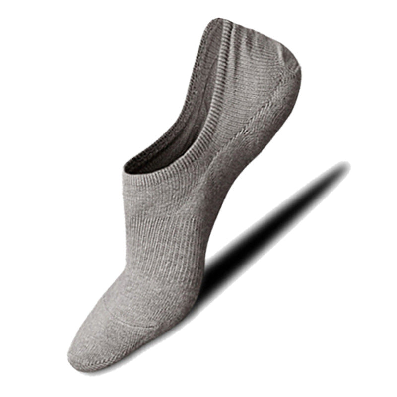 Shallow mouth invisible men's socks