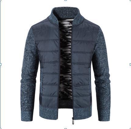Herrestriktrøje Casual rullekrave Yderbeklædning Sweater