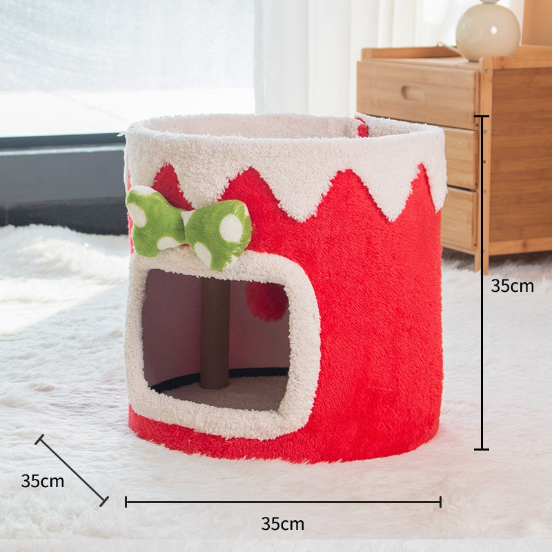 Double Layer Cat Climbing Frame Cat Nest Four Seasons Universal