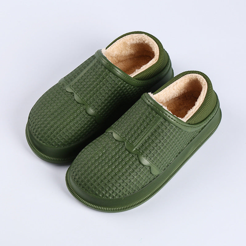 Warm outdoor parent-child cotton shoes