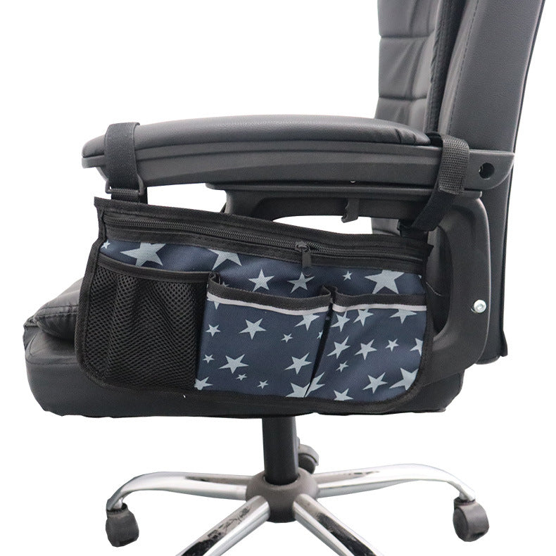 Adjustable Wheelchair Side Armrest Mesh Storage Bag