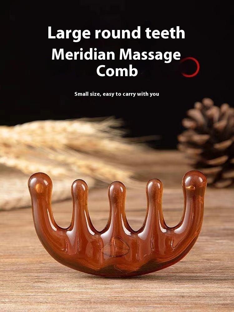 Husholdnings Mode Horn Meridian Massage Kam