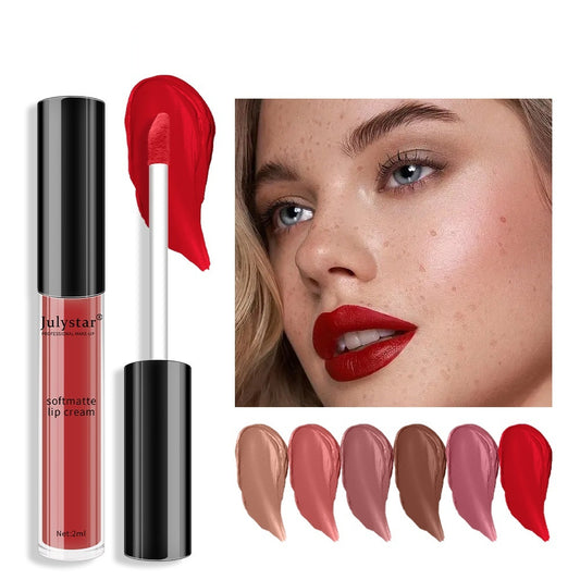 Christmas Makeup Does Not Fade Nonstick Cup Matte Finish Lip Lacquer