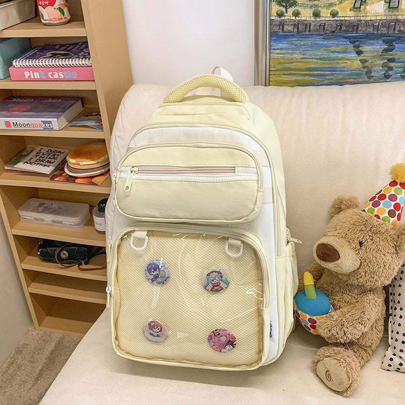 Transparent Minimalist Versatile High-capacity Backpack