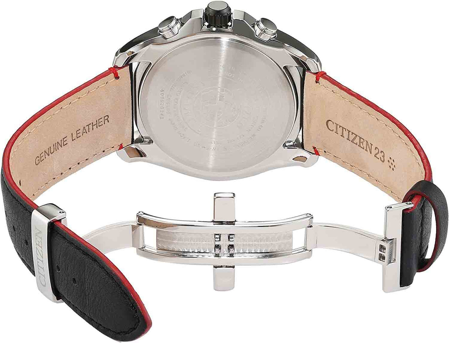 Citizen AT9036-08E Klocka, En storlek, Svart, Silver