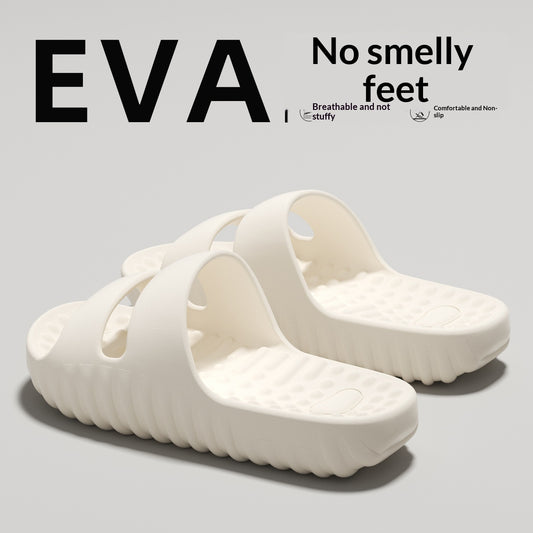 Thick-soled Massage Slippers Indoor Home Use Non-slip And Quiet EVA Material Deodorizing