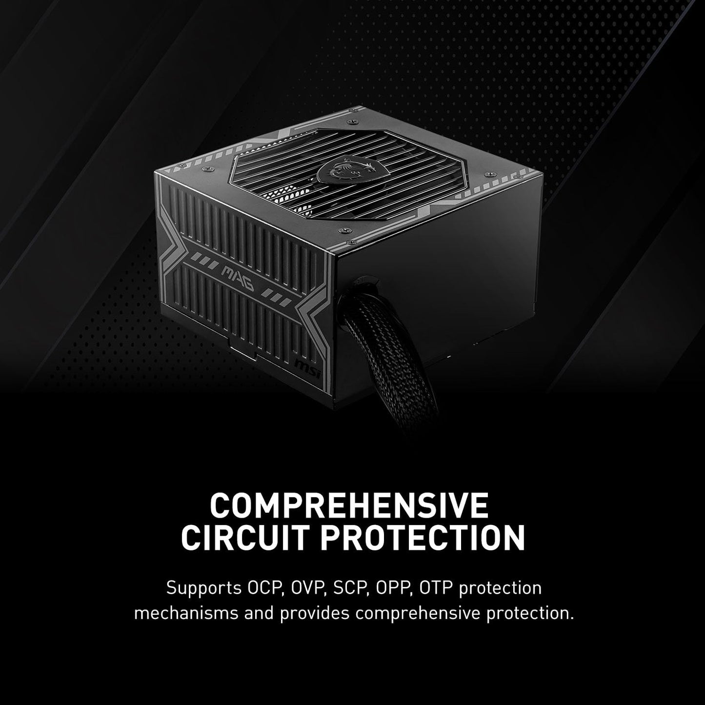 MSI MAG A550BN - 550w bronze
