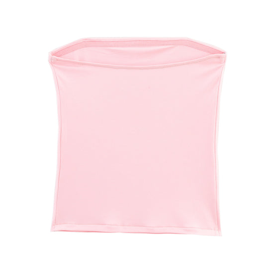 Summer European And American Style Cherry Printed Nylon Bandeau Sling Top