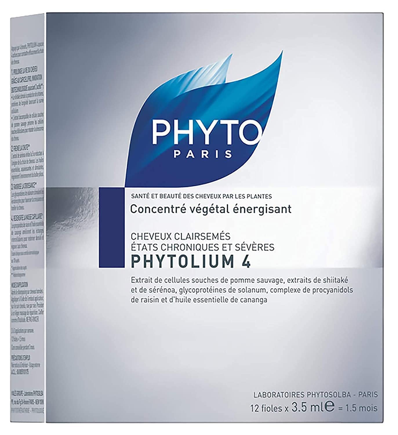 PHYTO PHYTOLIUM4 ampuller mot håravfall män 12 x 3,5 ml