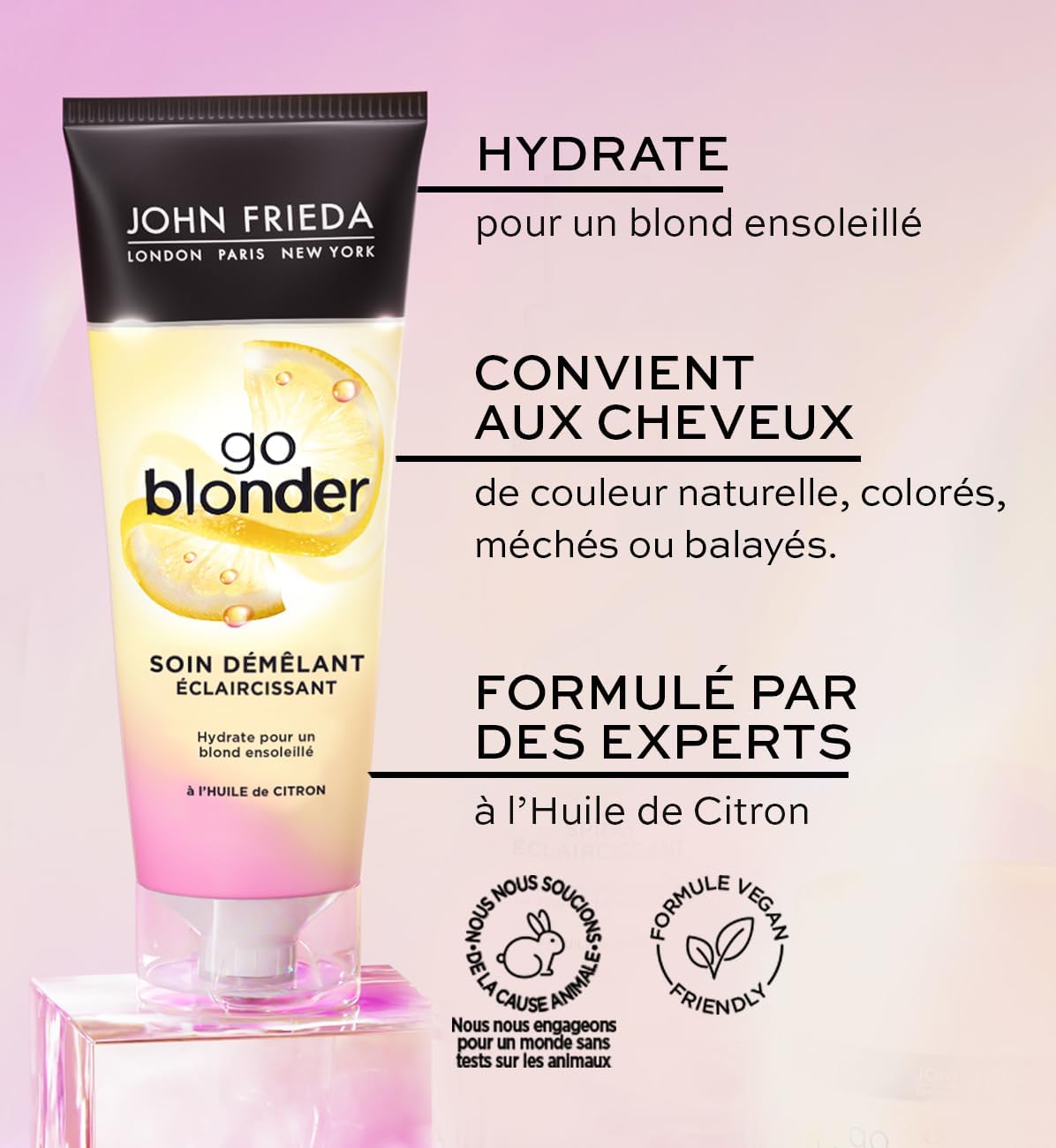 JOHN NÖJDHE Gentle Blonder Detaning Care Restation, 250 ml
