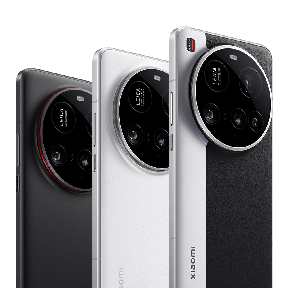 Xiaomi 15 Ultra Smartphone, 16+512 GB, svart, 100 mm Leica 200 MP supertele, 5410 mAh batteri, 90 W HyperCharge, Xiaomi HyperAI (laddare ingår ej)